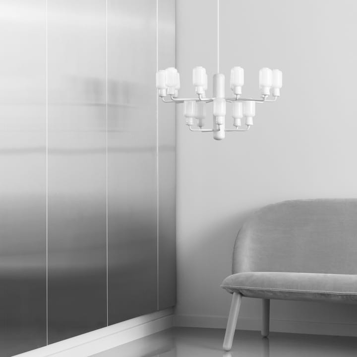 Lámpara de araña Amp, White, large Normann Copenhagen