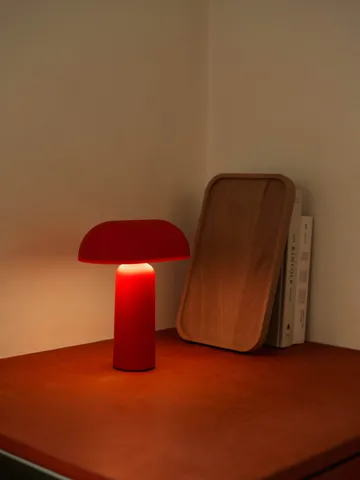 Lámpara de mesa Porta - Bright red - Normann Copenhagen