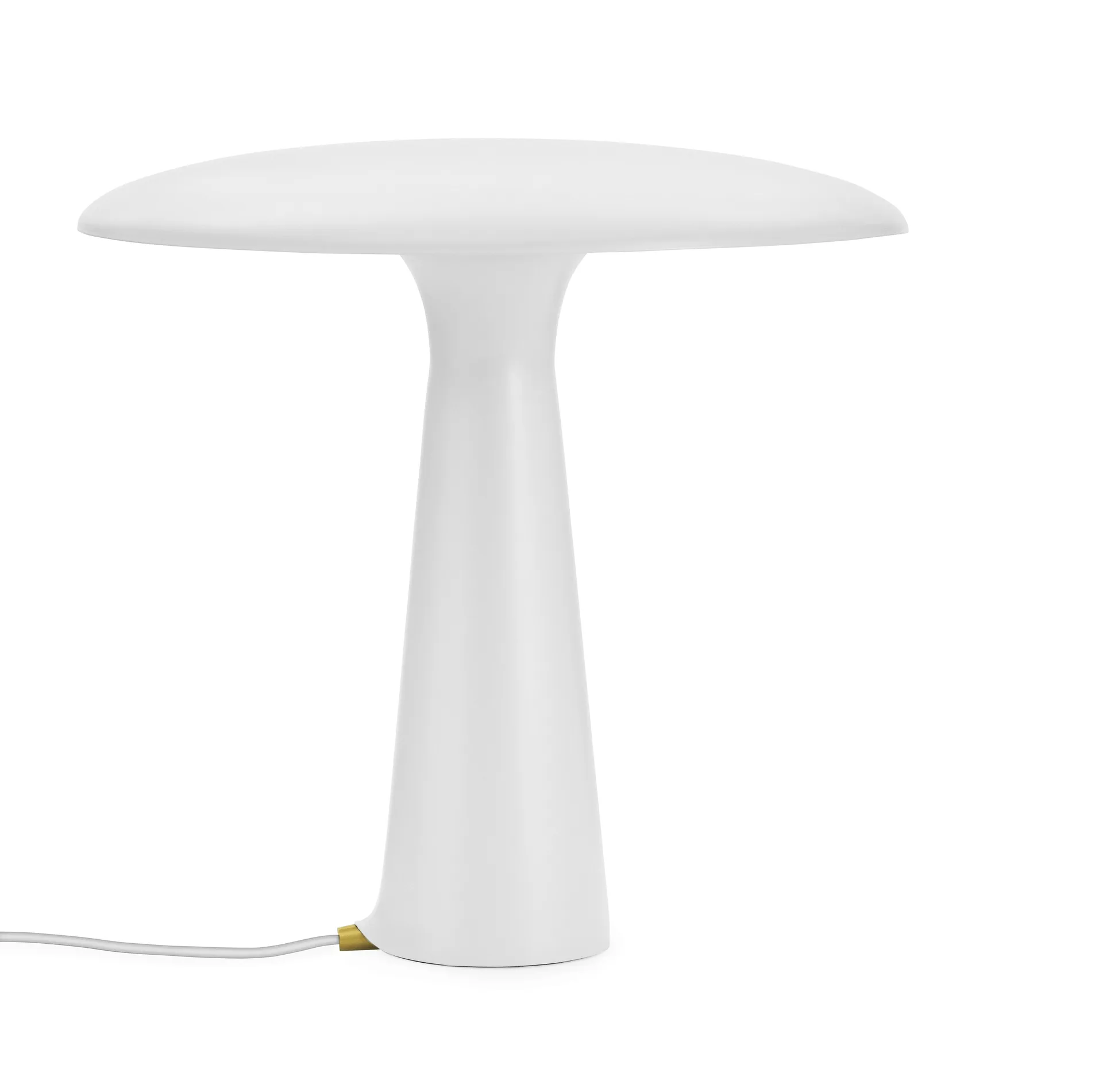 Lámpara de mesa Shelter, blanco Normann Copenhagen