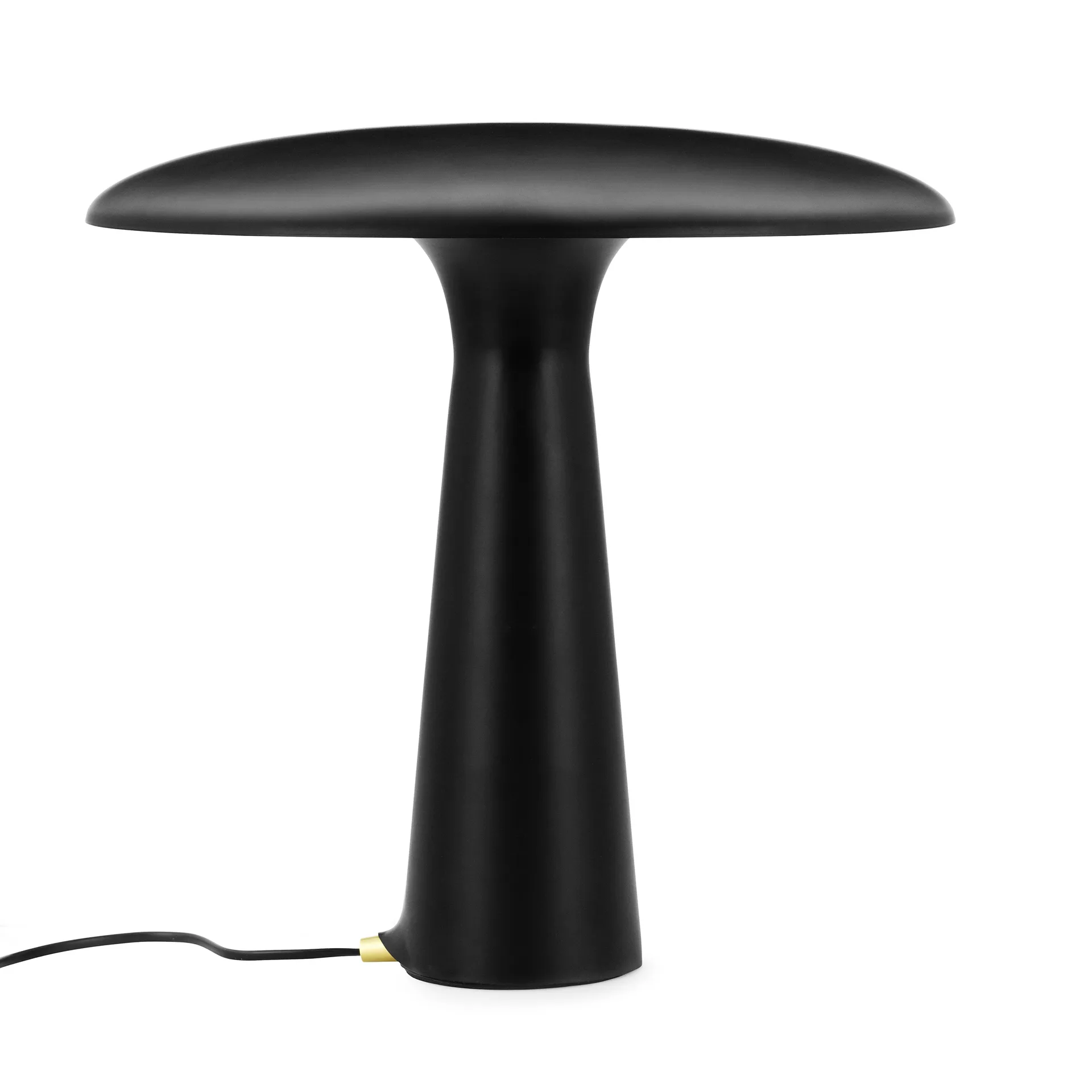 Lámpara de mesa Shelter, negro Normann Copenhagen