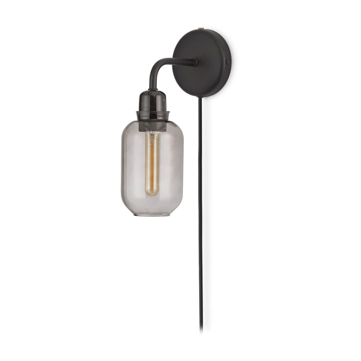 Lámpara de pared Amp, Smoke-black Normann Copenhagen