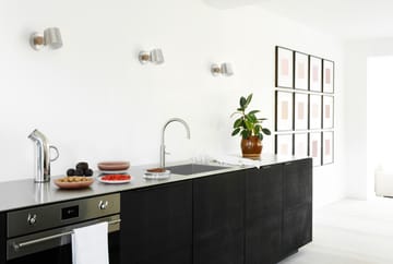 Lámpara de pared Rise instalación fija - Acero inoxidable - Normann Copenhagen