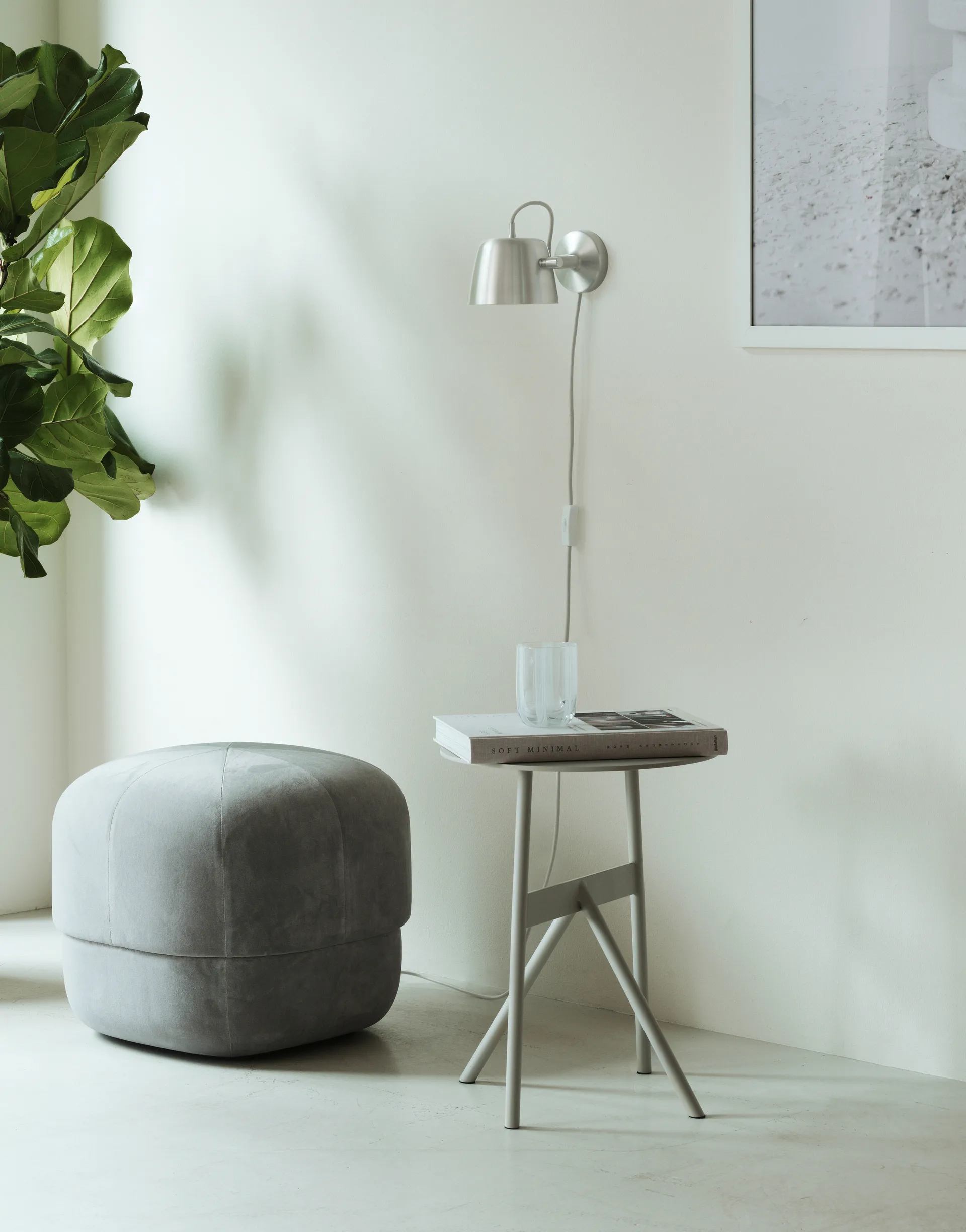 Lámpara de pared Tub, Aluminum Normann Copenhagen