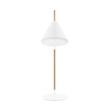 Lámpara de pie Hello - Grey, base de haya - Normann Copenhagen