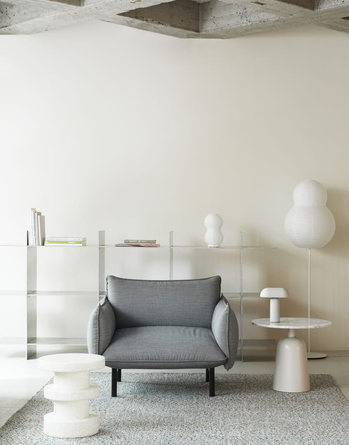 Lámpara de pie Puff Bubble, Blanco Normann Copenhagen