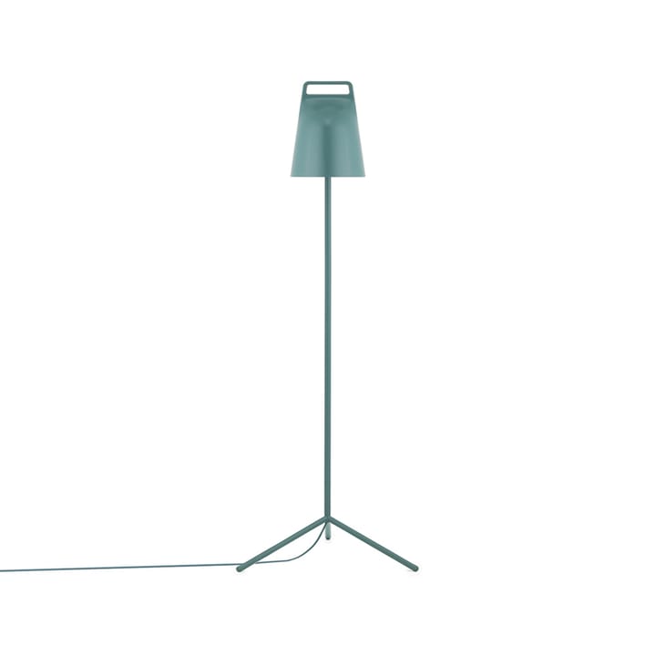 Lámpara de pie Stage - Petrol green, acero con revestimiento en polvo - Normann Copenhagen