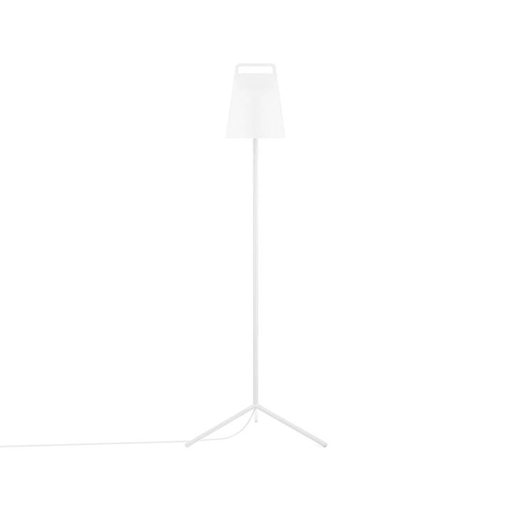 Lámpara de pie Stage - White, acero con revestimiento en polvo - Normann Copenhagen