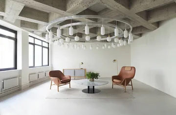Lámpara de techo Amp L - blanco - Normann Copenhagen