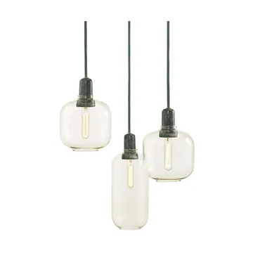 Lámpara de techo Amp L - dorado-verde - Normann Copenhagen