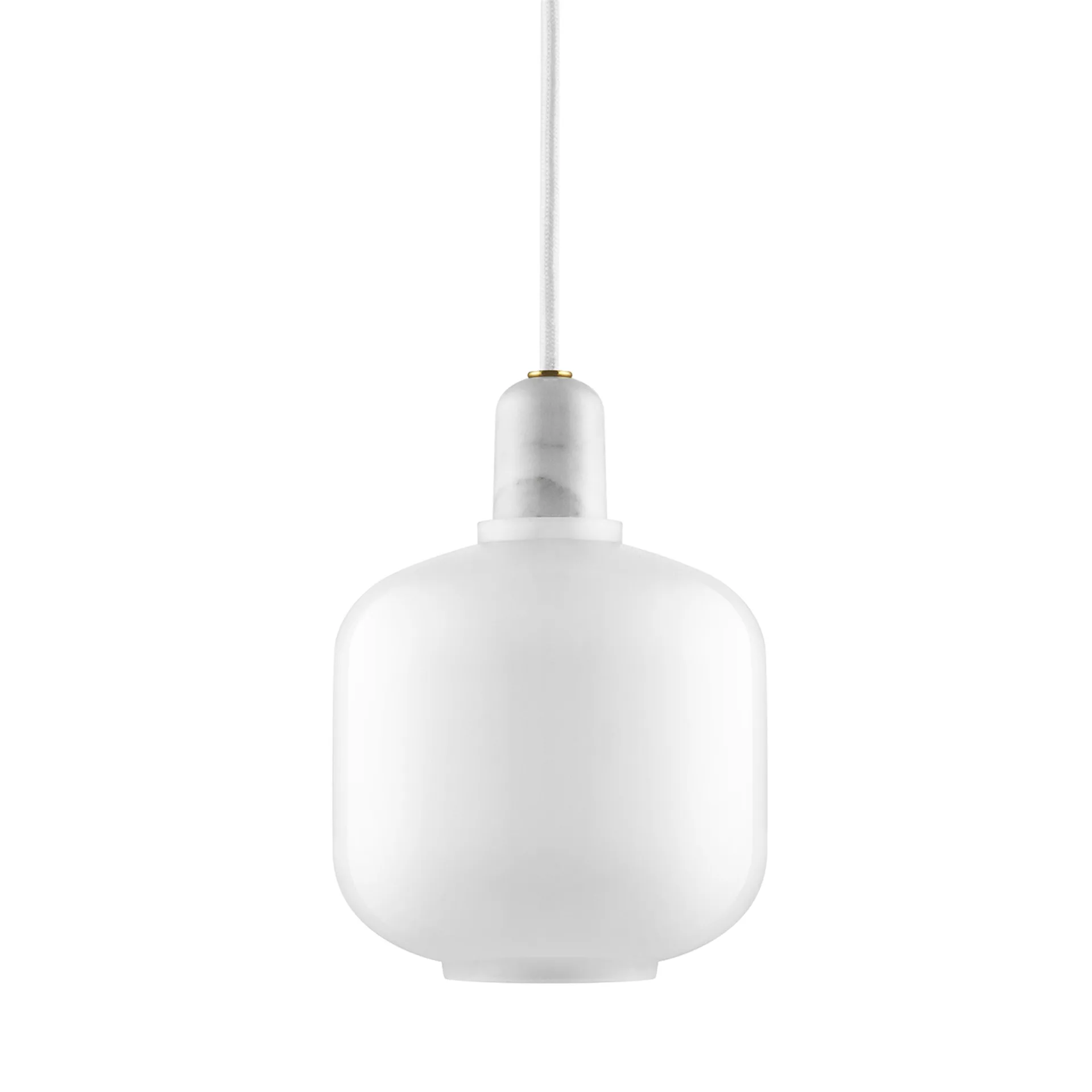 Lámpara de techo Amp S, blanco Normann Copenhagen