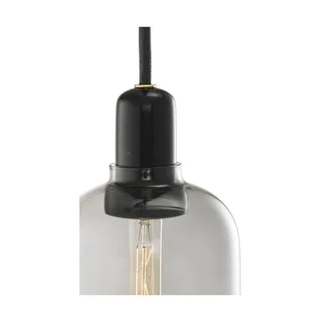 Lámpara de techo Amp S - gris-negro - Normann Copenhagen