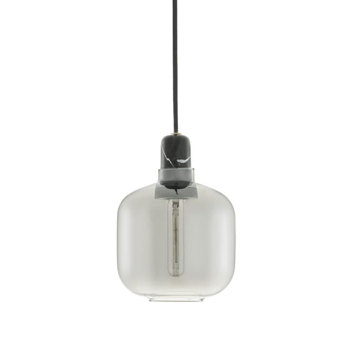 Lámpara de techo Amp S - gris-negro - Normann Copenhagen