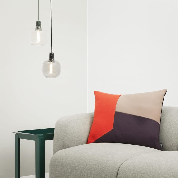 Lámpara de techo Amp S, gris-negro Normann Copenhagen