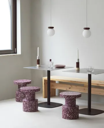 Lámpara de techo Hinx  - Burgundy, Ø15x18 cm - Normann Copenhagen