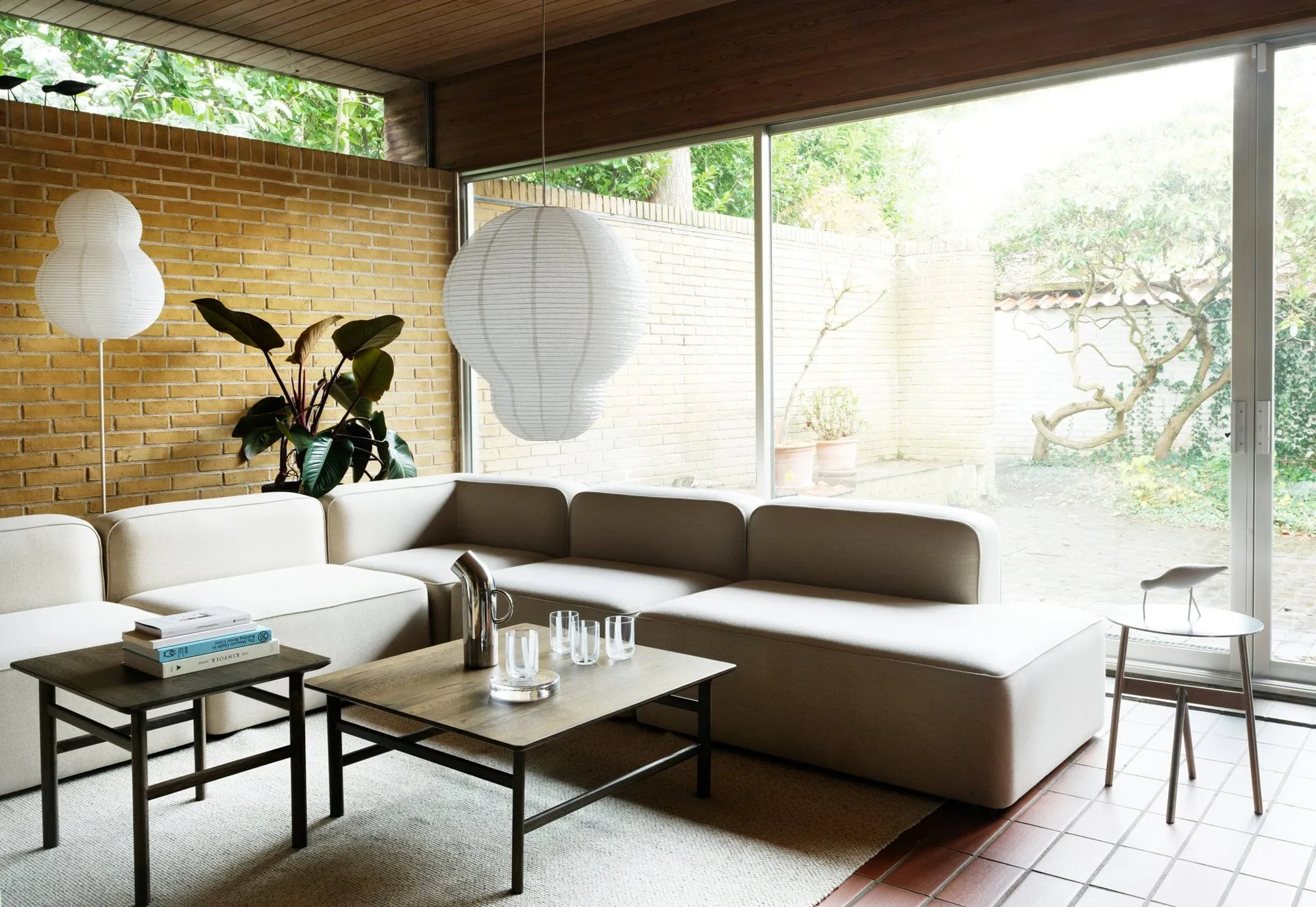 Lámpara Puff Bulb 60x75 cm, Blanco Normann Copenhagen
