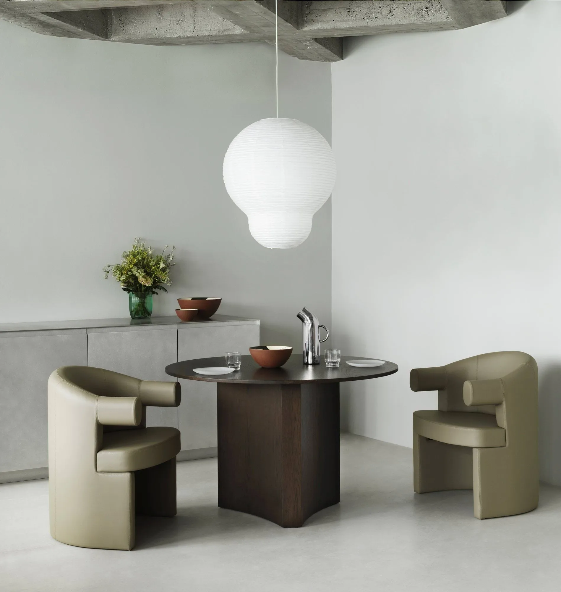 Lámpara Puff Bulb 60x75 cm, Blanco Normann Copenhagen