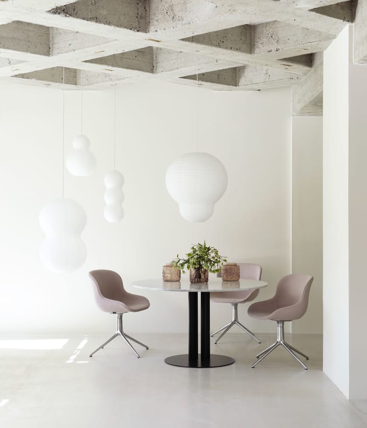 Lámpara Puff Twist 50x90 cm, Blanco Normann Copenhagen