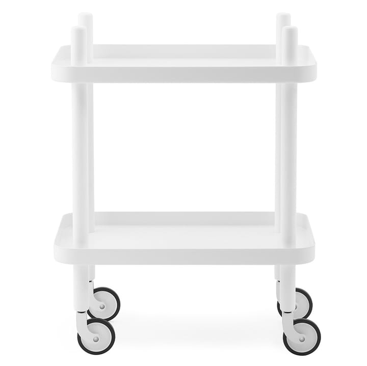 Mesa auxiliar Block - blanco-blanco - Normann Copenhagen