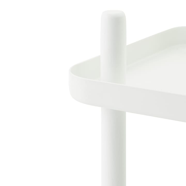 Mesa auxiliar Block, blanco-blanco Normann Copenhagen
