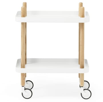 Mesa auxiliar Block - blanco - Normann Copenhagen