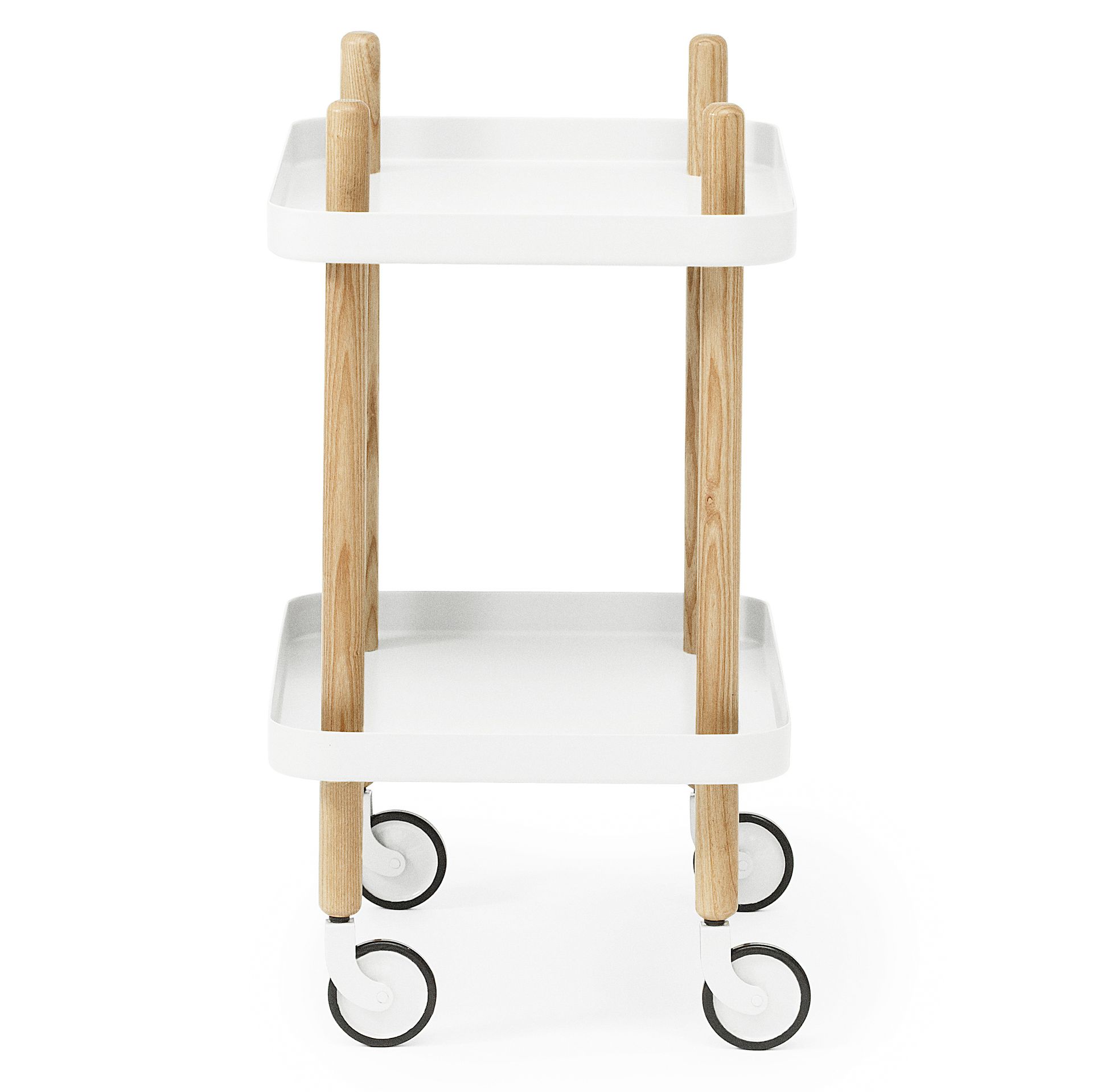 Mesa auxiliar Block, blanco Normann Copenhagen