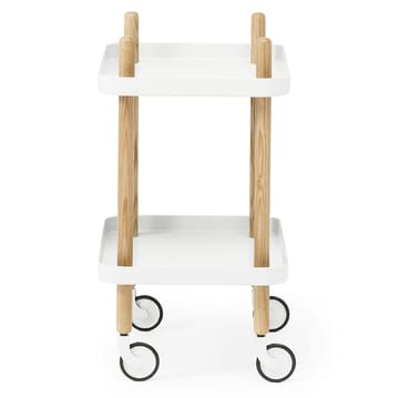 Mesa auxiliar Block - blanco - Normann Copenhagen