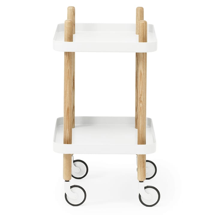 Mesa auxiliar Block, blanco Normann Copenhagen