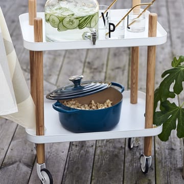 Mesa auxiliar Block - blanco - Normann Copenhagen
