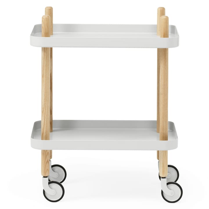 Mesa auxiliar Block, gris claro Normann Copenhagen