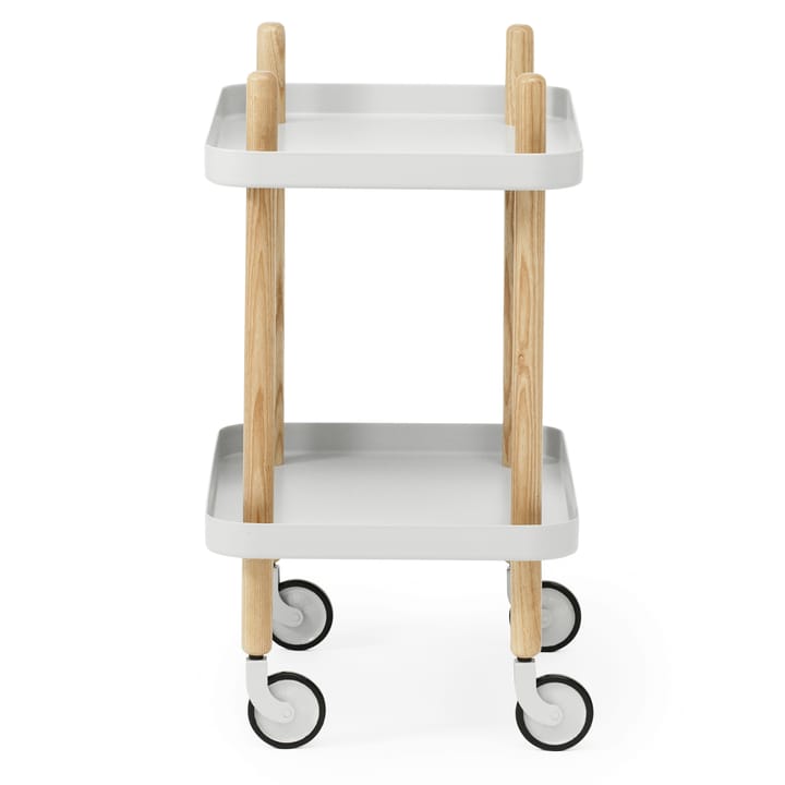 Mesa auxiliar Block, gris claro Normann Copenhagen