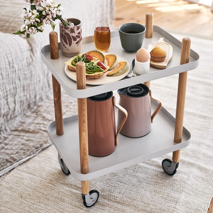 Mesa auxiliar Block, gris claro Normann Copenhagen