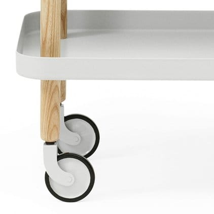 Mesa auxiliar Block, gris claro Normann Copenhagen