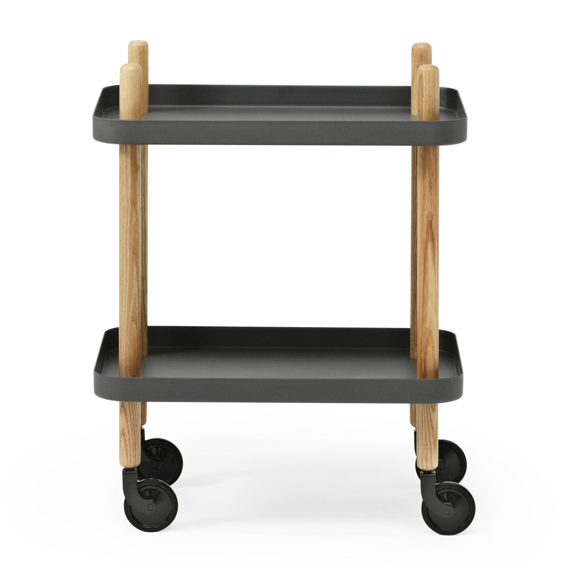 Mesa auxiliar Block, gris oscuro Normann Copenhagen