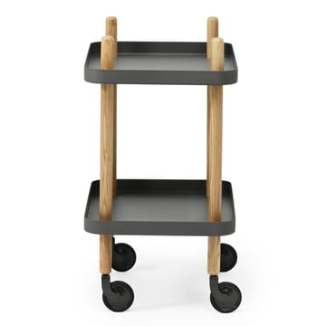 Mesa auxiliar Block - gris oscuro - Normann Copenhagen