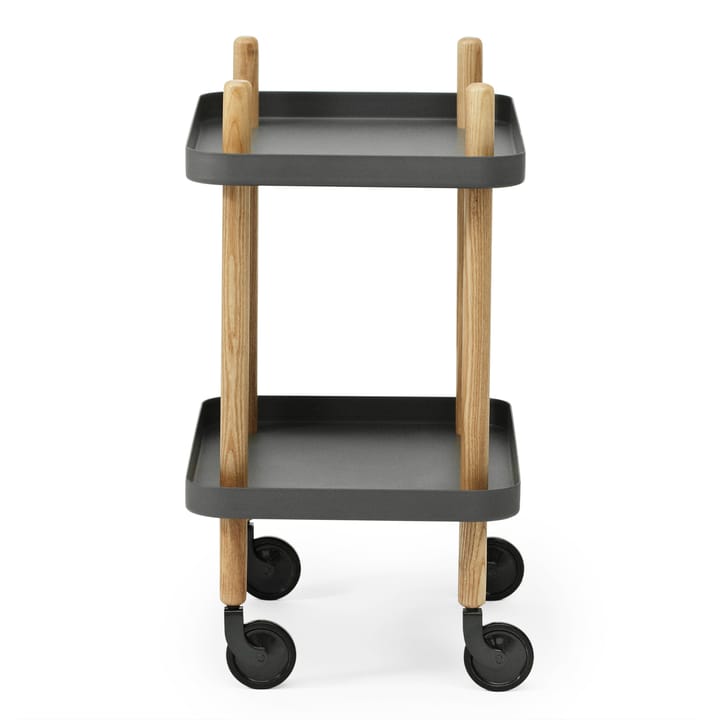 Mesa auxiliar Block, gris oscuro Normann Copenhagen