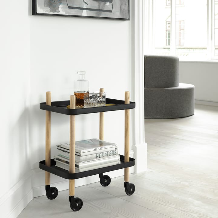 Mesa auxiliar Block, negro Normann Copenhagen