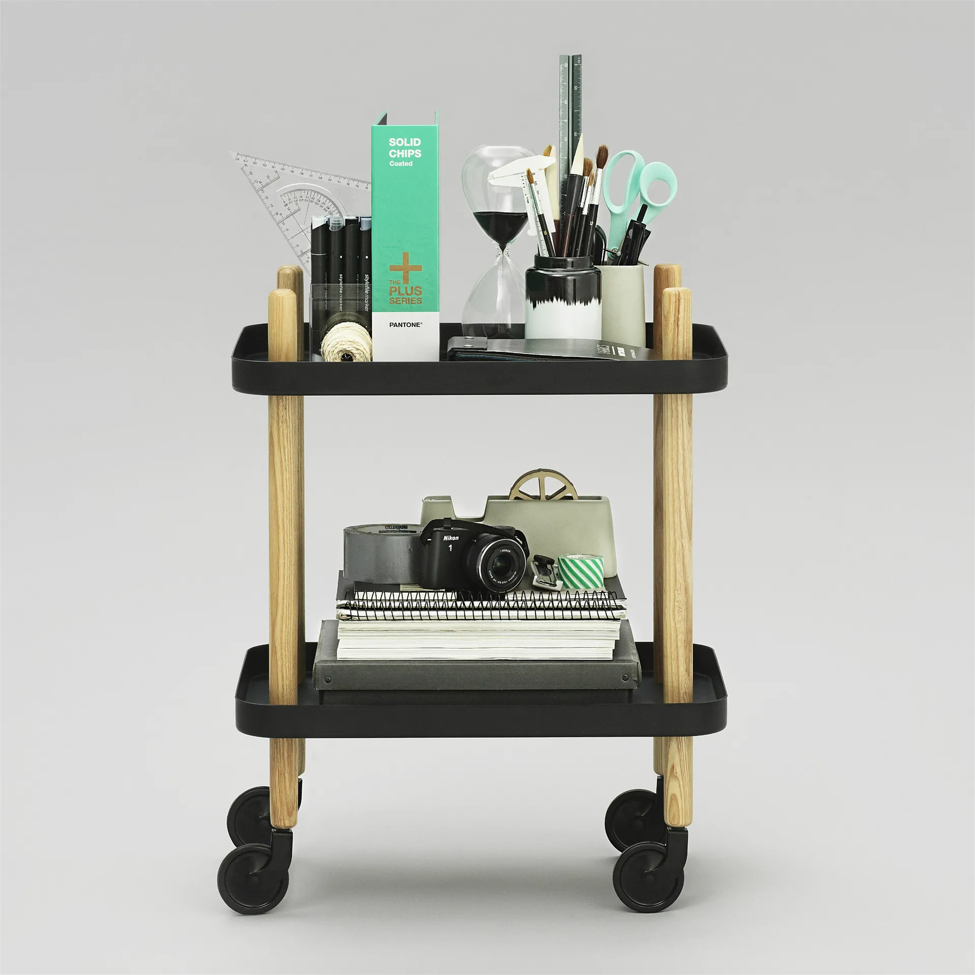 Mesa auxiliar Block, negro Normann Copenhagen