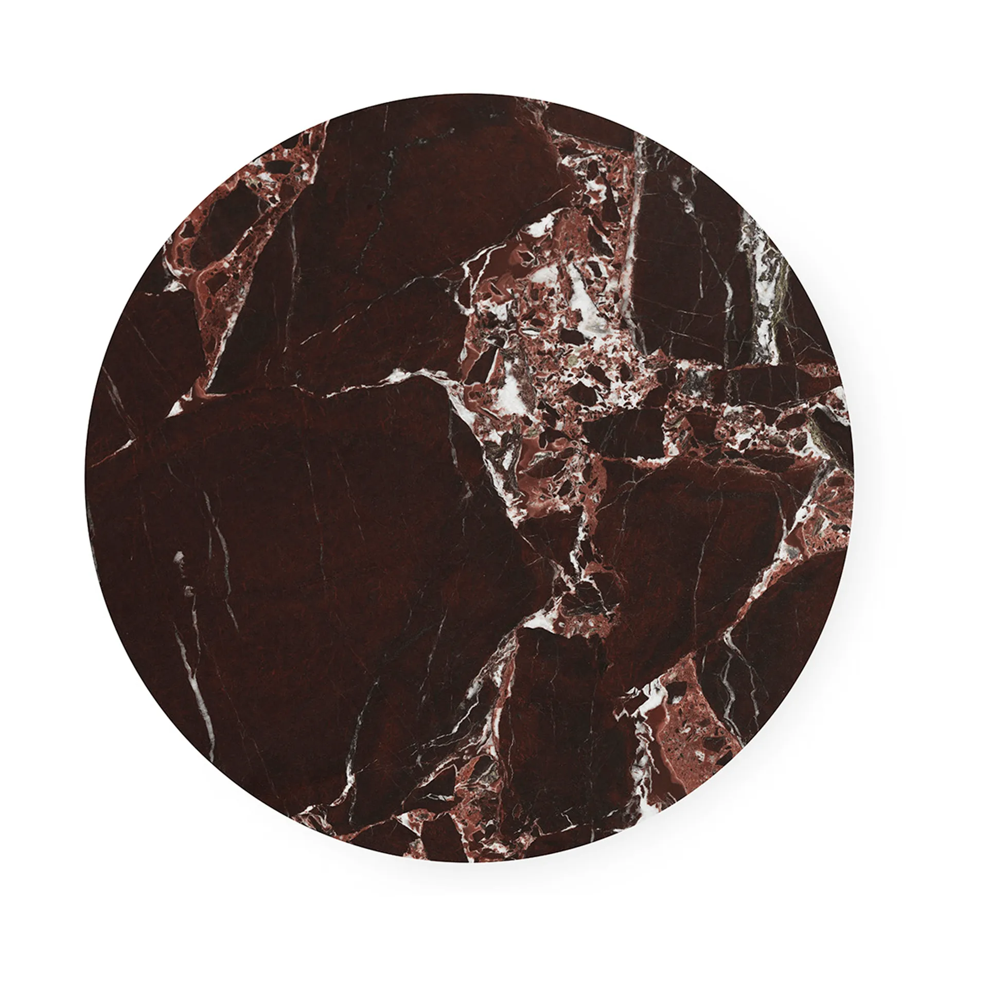 Mesa auxiliar Dit Ø40 cm, Rosso Levanto-brown Normann Copenhagen