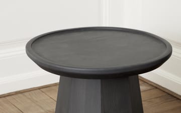 Mesa auxiliar Pine table small Ø45 cm H: 40,6 cm - Dark Grey - Normann Copenhagen