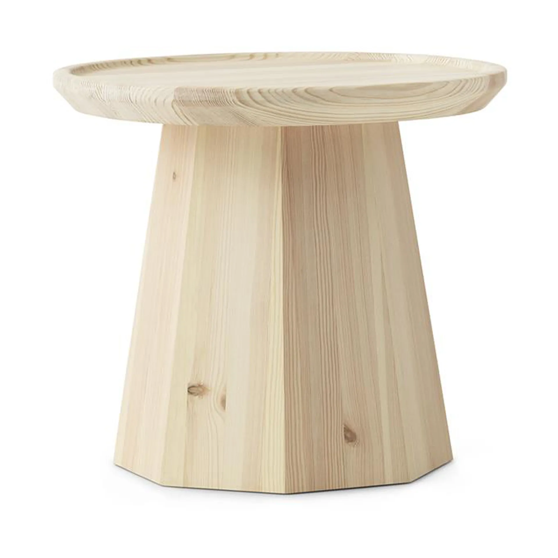 Mesa auxiliar Pine table small Ø45 cm H: 40,6 cm, Pine Normann Copenhagen