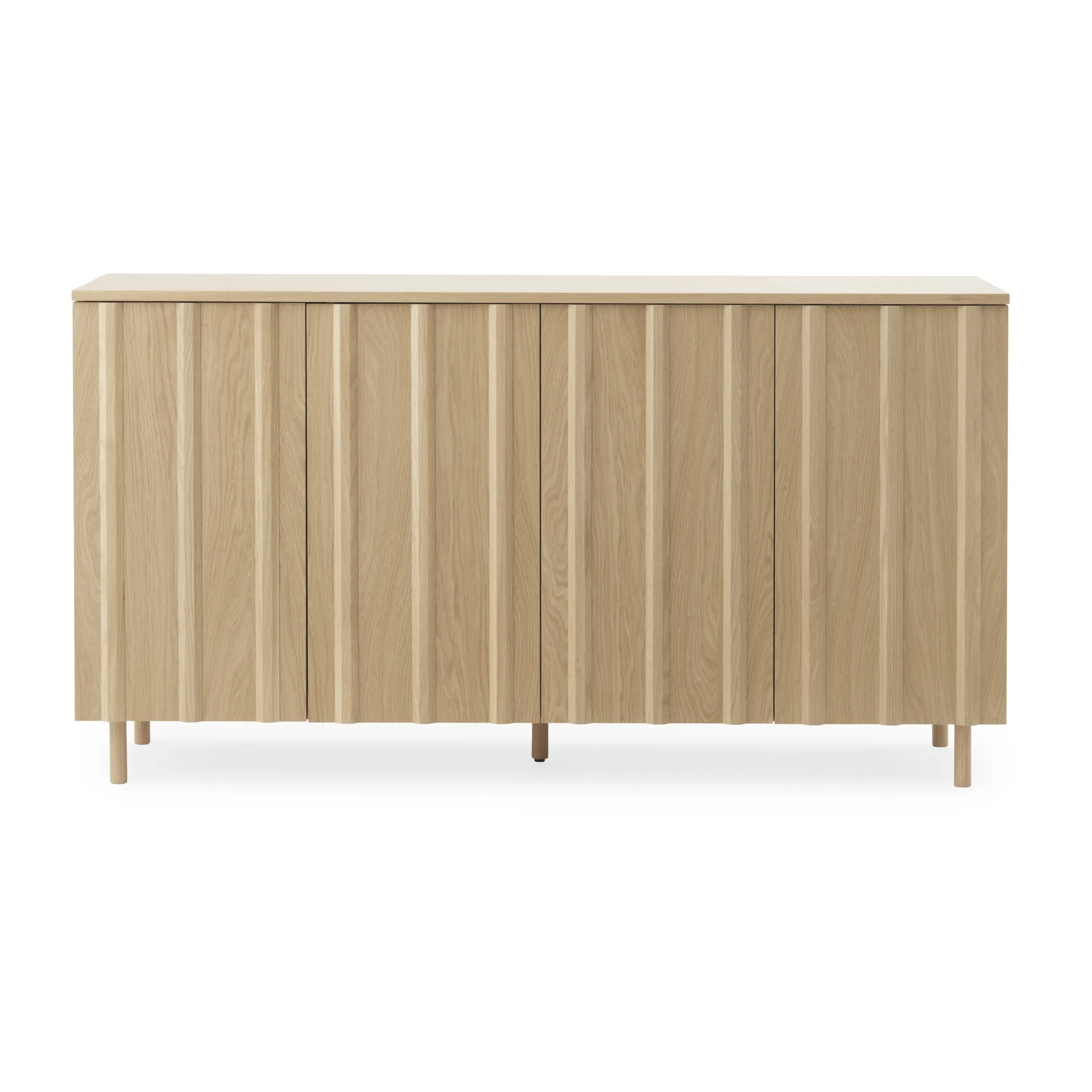 Mesa auxiliar Rib 45x159 cm, Oak Normann Copenhagen