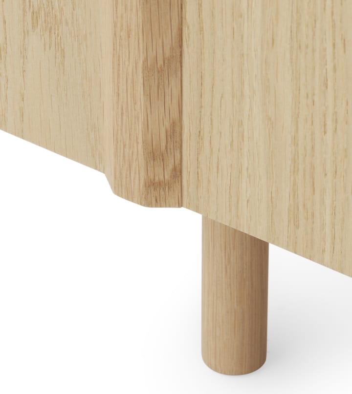 Mesa auxiliar Rib 45x159 cm, Oak Normann Copenhagen
