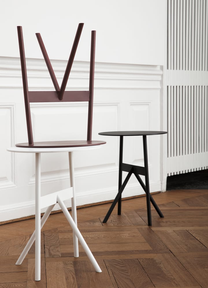 Mesa auxiliar Stock Table Ø37 cm H:46 cm, White Normann Copenhagen