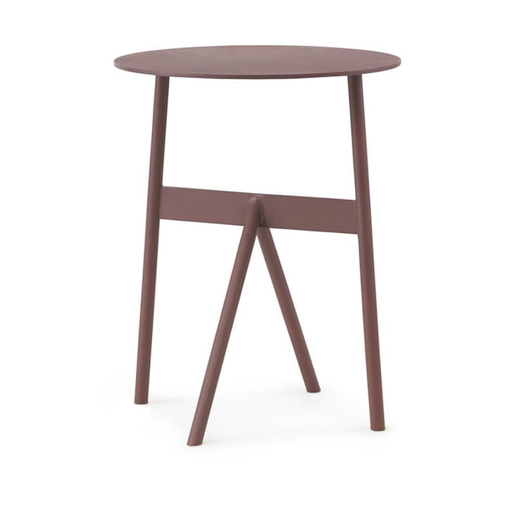 Mesa auxiliar Stock Table Ø37 cm H:46 cm - Wine - Normann Copenhagen