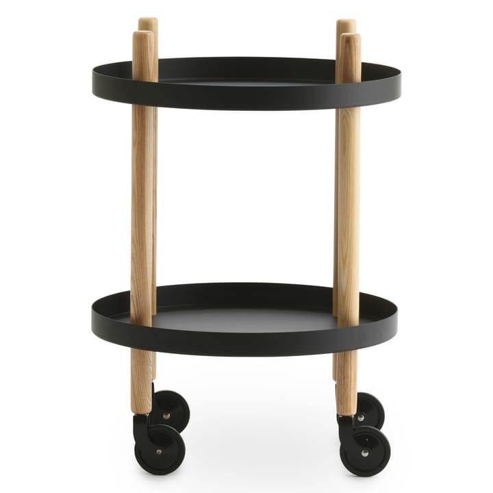 Mesa Block Ø45 cm - negro - Normann Copenhagen