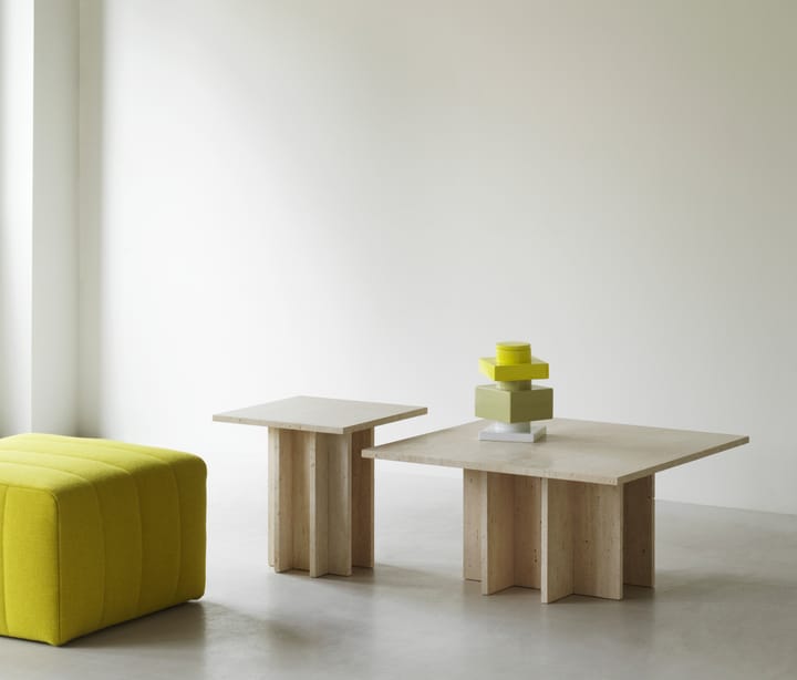 Mesa de centro Edge large - Travertine - Normann Copenhagen