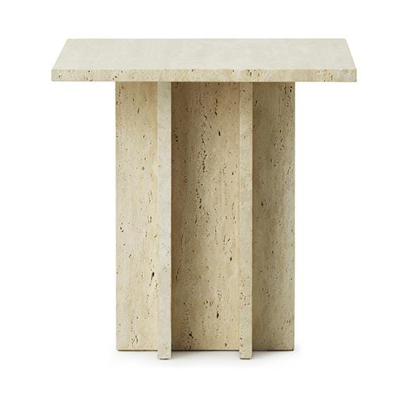 Mesa de centro Edge small - Travertine - Normann Copenhagen