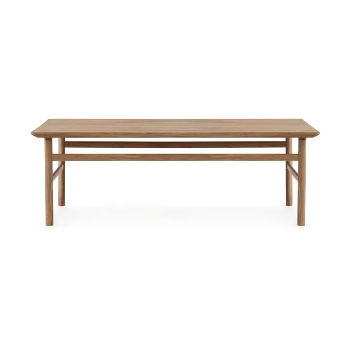 Mesa de centro Grow - Roble lacado transparente, large - Normann Copenhagen