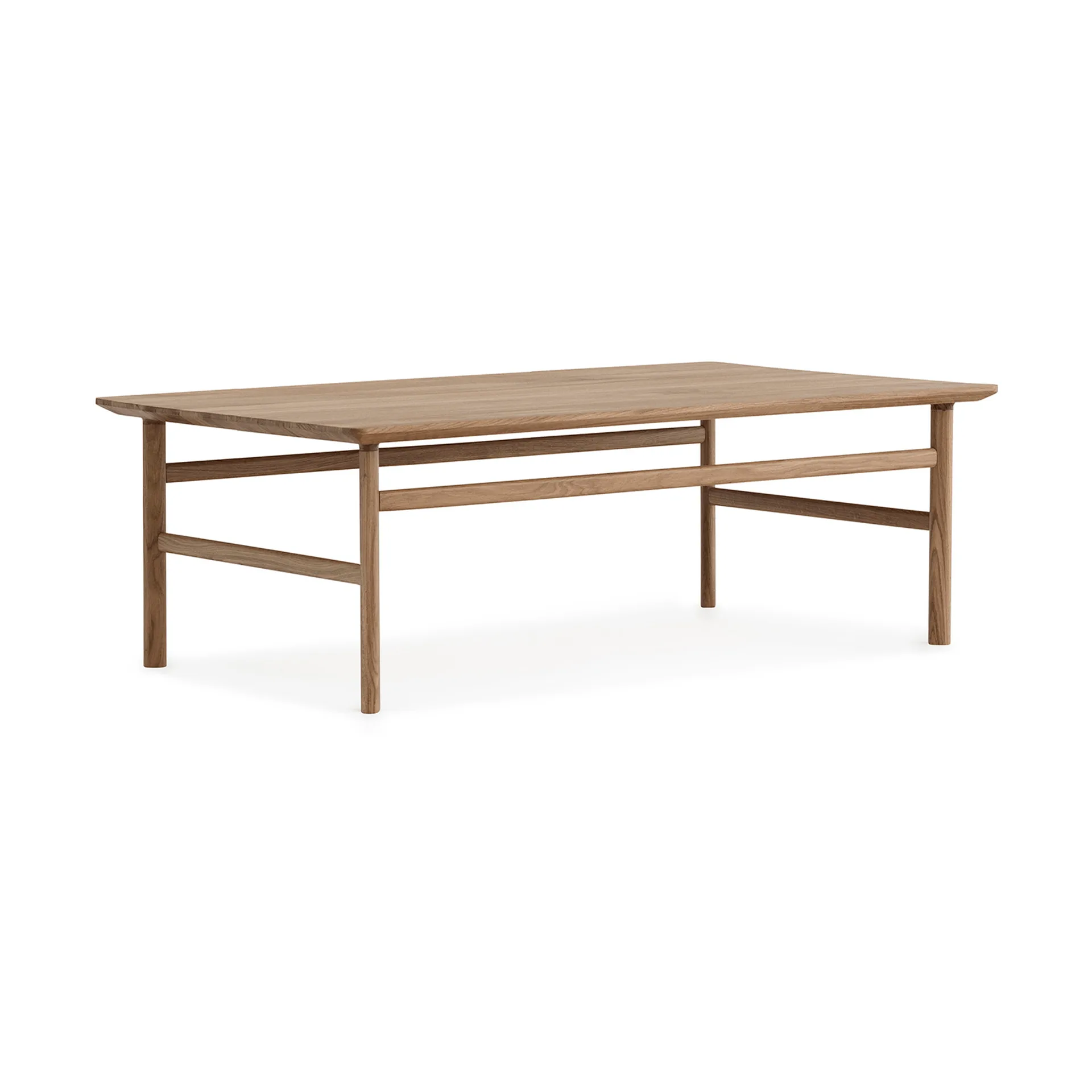 Mesa de centro Grow, Roble lacado transparente, large Normann Copenhagen