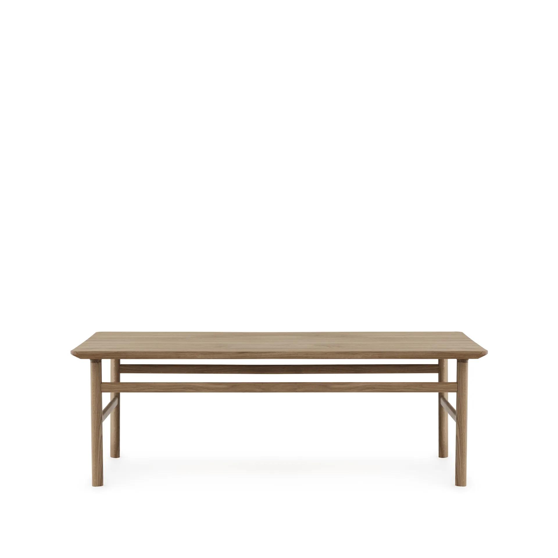 Mesa de centro Grow, Roble lacado transparente, large Normann Copenhagen